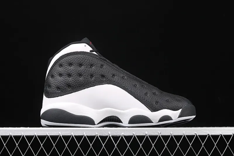 All Categories Air Jordan Jordan Series Basketball Shoes Air Jordan 13 Air Jordan 13 "Reverse He Got Game" AJ13 Joe 13 Reverse Panda Love and Respect First Layer Real Carbon Real Cat Eyes 414571-061